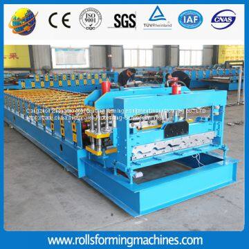 Glazed Steel Tile Roll Forming Machine/High Rib Roofing Panel Roll Forming Machine/Roof Panel Machine photo-2