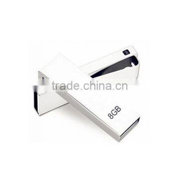 High Quality Stainless Steel Metal Clip USB Flash Drive, Mini Book Clip USB Stick photo-4