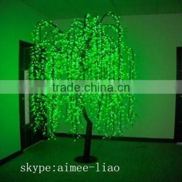 Q123006 wholesale led tree high quality led lighted willow tree