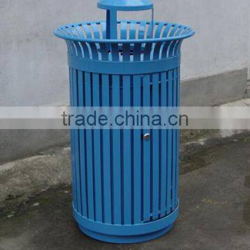 Arlau Outdoor Steel Ashtray Stand Trash Bin photo-4