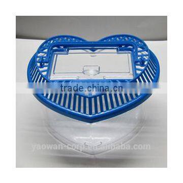 Plastic Heart-shaped Aquarium Fish Tank photo-4