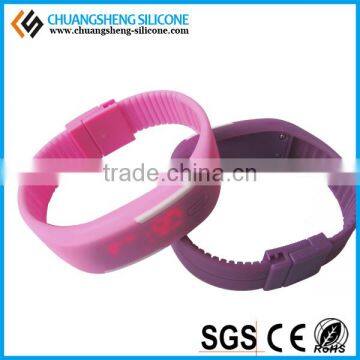Factory Price LED Watch, Cheap Silicone Wristwatch photo-3