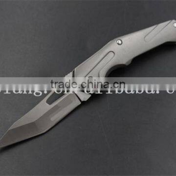 Special Gift for Men 400C Damascus Folding Knife photo-2