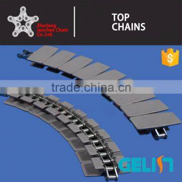 Plastic Side Flexing Flat Top Chains for Bottle Snap-on Gripper Roller Chains photo-4