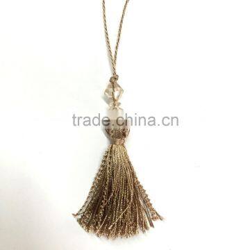 Acrylic Beaded Fringe Curtain Tassel