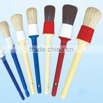 OEM Strong High Quality Small long Handle Painting Brush Round Brush SET