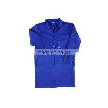 Blue working coat