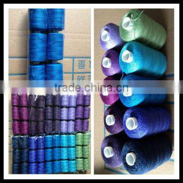 Supply the brand name DISI 100% spun polyester thread any size any color