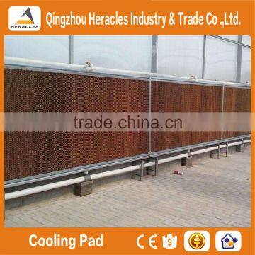 Heracles Trade Assurance Poultry Farming Equipment Evaporative Cooling Pad and Exhaust Fan Greenhouse Cooling System photo-2