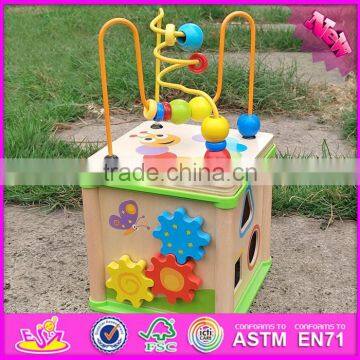 Multi-function Bead Maze Wooden Educational Toys for Toddlers W11B123-S photo-2