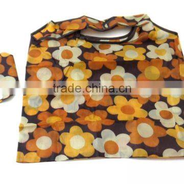 Full Color Printed Nylon Tote Bags Fashion Promotional Shopping Bags Storage Foldable Bags photo-5