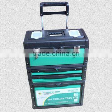 BERRYLION Trolley Tool Box Plastic Work Boxes Hand Tools With High Quality photo-5