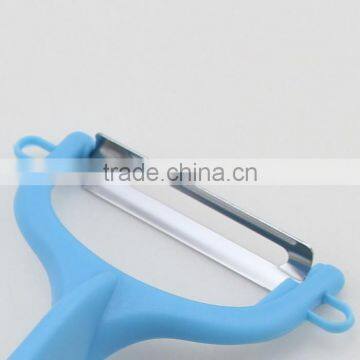14cm Stainless Steel Blade Plastic Handle Fruit Peeler photo-2