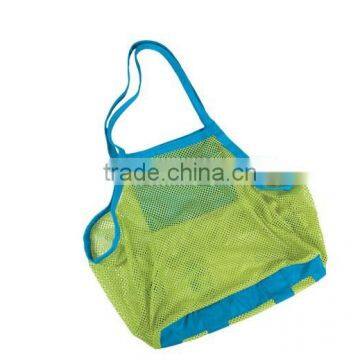 Children Shells Pouch Beach Hangbag Foldable Tote Beach Mesh Bag