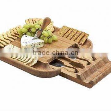 2017 New style selling cheese board with drawer