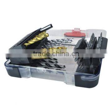 CF4219 47pcs hss twist drill bit set