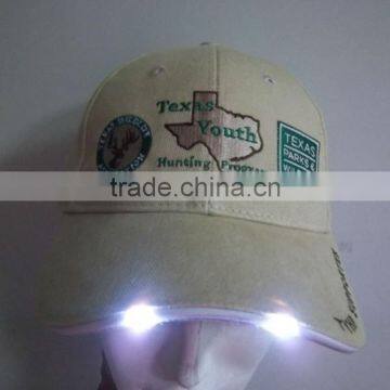 Cap With Built In Led Light Flashing Caps Fiber Optic Hats Led photo-5