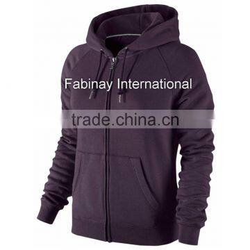 Women's Full Zip Fleece Hoodie