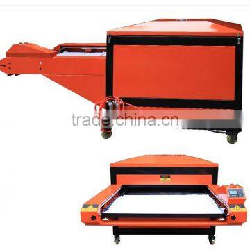 Wide Format Pneumatic Double Stations Automatic Heat Transfer Press photo-4