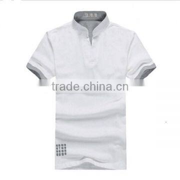 V-neck polo shirt double mercerized cotton polo shirt,polo t-shirt,brand men polo