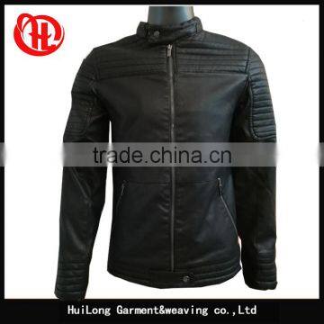 pu jacket wholesale stocklots winter men washed leather jackets