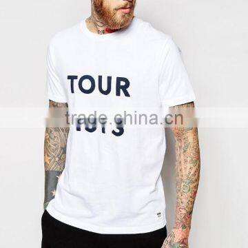 2017 Promotional Custom Custom t Shirt 100% Cotton Fabric T-shirt White T-shirt Printing photo-3