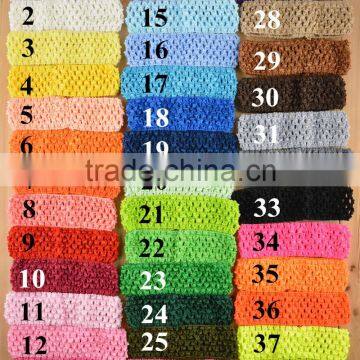 1.5inch Wide Baby Girls Crochet Headband photo-3