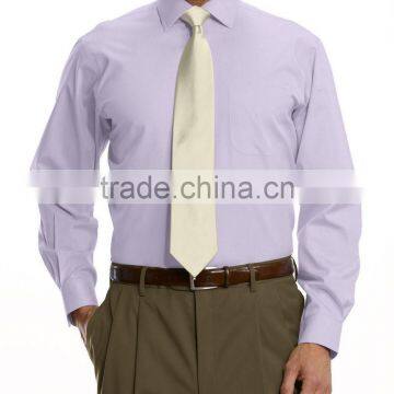 Provide OEM Service Bulk Customize Denim Stripe Shirt photo-3