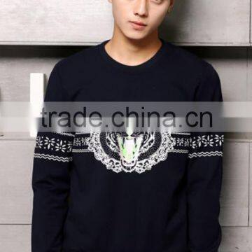 2015 Young Men's Leisure Sets Round Collar Hoodies/sweatshirts