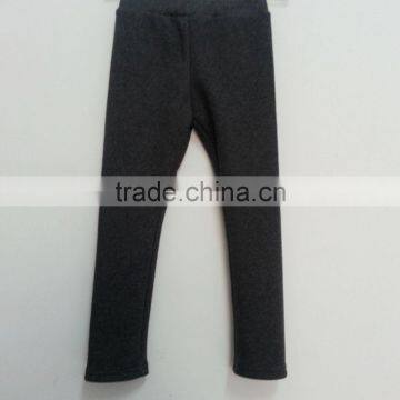 Children Girls Winter Leggings, Children Fashion Winter Pants Plain Pants, Elastic Waist Leggings photo-2