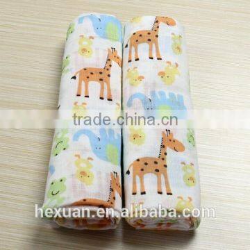 Many Designs You Can Choose ,Soft Wholesale Modern Design Baby Muslin Swaddle Blanket photo-5