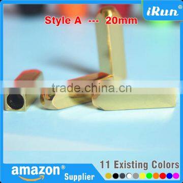 MOQ:100 Pcs - THE MASTER of Lace Tips Aglets! Superior Gold Silver Quality Fast Shipping Yeezy Laces Metal Aglets Mixed Colors photo-5