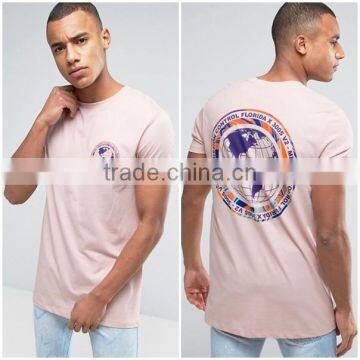 Hight quality comb 100% cotton new printing comfortable t-shirt for men