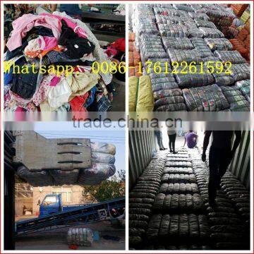 Wholesale summer adult children cream second hand clothes used clothes