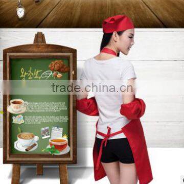 Advertising Apron Custom Logo Printing Fashion Promotional Gifts Korean Polyester Waterproof Aprons Custom Manufacturers photo-5