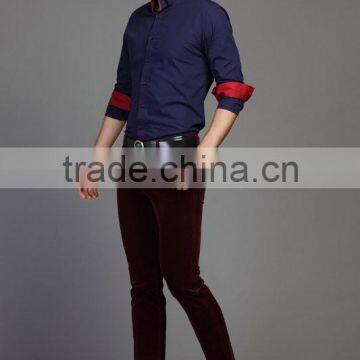 Wholesale alibaba latest New model Slim fit Check pattern long sleeve man shirt for China supplier