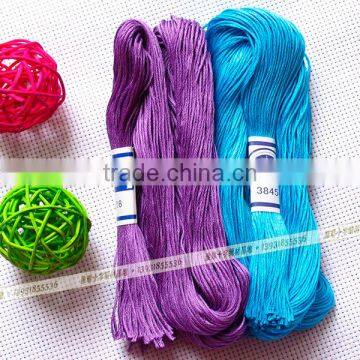 cross stitch embroidery 100m hand embroidery silk thread 100% cotton 447 DMC color