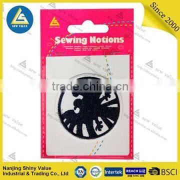 Customized Cheap Embroidered Iron-on Patches for Clothes/bags/cloth Toys/DIY Use photo-3