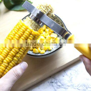 Creative Stainless Steel Corn Stripping Machine Vegetable Brush Cooking Tool Kitchen Helper Corn Shavings KC1542 photo-4
