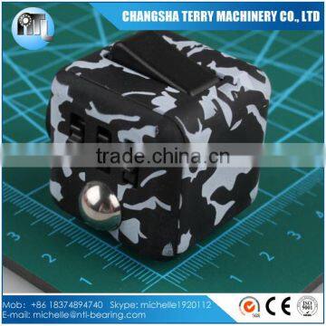 Camouflage Magic Silicone Fidget Cube for Gifts and Stress Relief photo-4