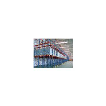 Warehouse 6m - 12m Drive in Storage Shelving , Selective Pallet Racking