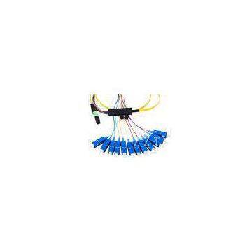 SC Multi Core Fiber Optic Patch Cord Tight Buffer For Telecommunication