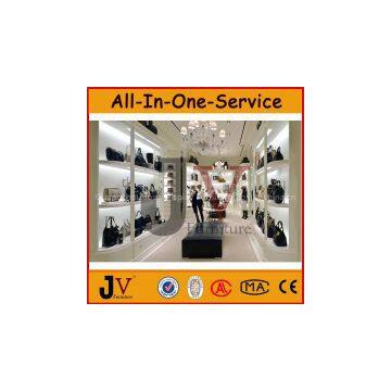 high cabinet for handbag shop fitting