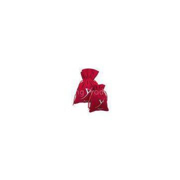 Cotton Cord Jewelry Drawstring Punch Red With Hot-stamping