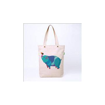 Recyclable Canvas Tote Bag For Shopping In China