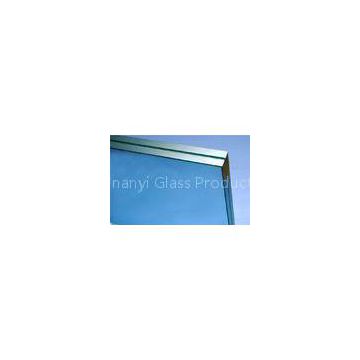 Flat / Curved Double Laminated Safety Glass , Ceiling Reinforced Glass Board