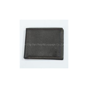 Horizontal Fashionable Genuine Leather Man Wallets