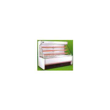 Stainless Steel Red Multideck Open Chiller 4 Layers 3000mm For Shop