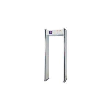 Security door frame metal detector