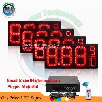 Outdoor Waterproof Remote Control LED Gas Price Digit Sign photo-3